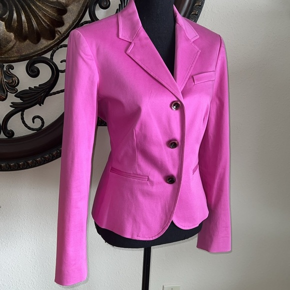 Ralph Lauren Women’s Lavender Single Breast Fully Lined Blazer Jacket Size 10 - Picture 2 of 11